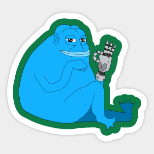 The Six Gorillion Dollar Groyp Sticker